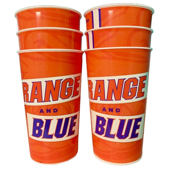 University of Florida Stadium Cups Gators Football 32 oz. Orange & Blue Lot of 6 - Picture 1 of 6